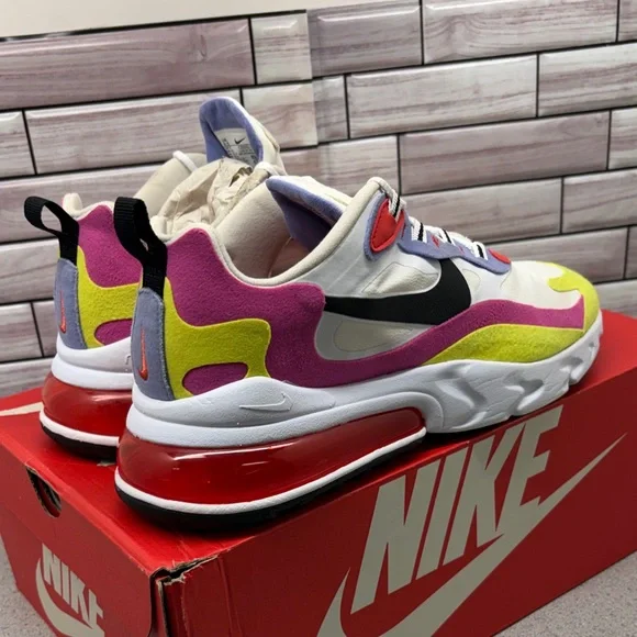 Nike Air Max 270 React Women’s size 9.5 CZ9351-100 - Picture 6 of 11
